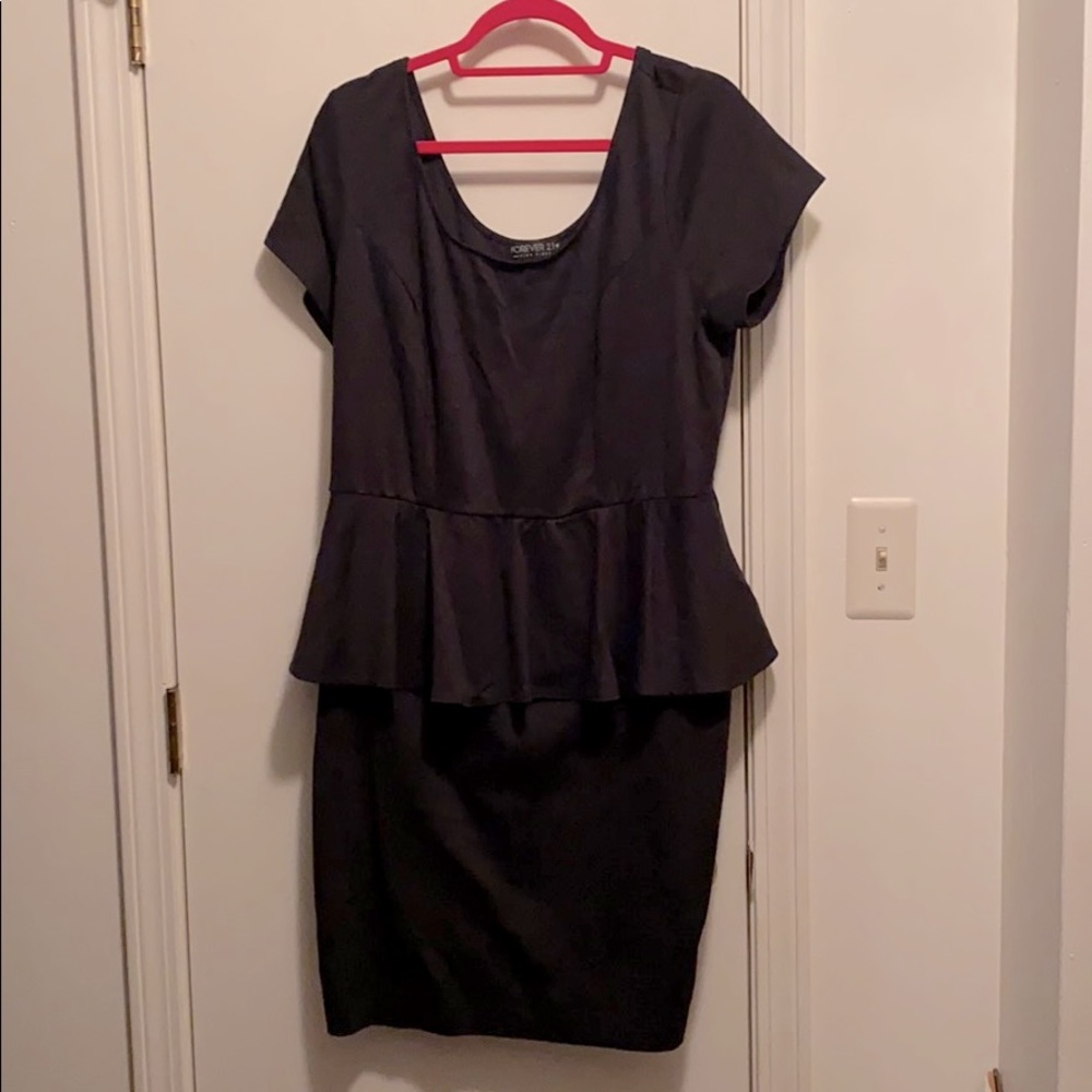 Forever 21 peplum dress